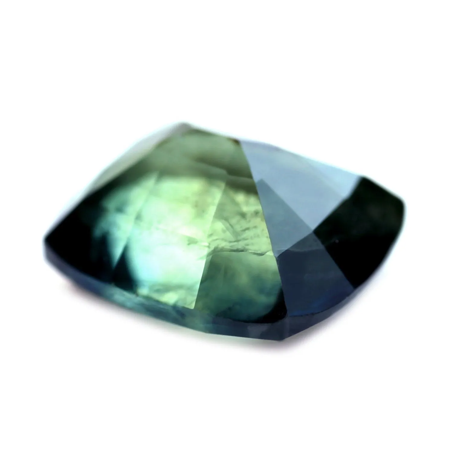 1.63ct Certified Natural Green Sapphire