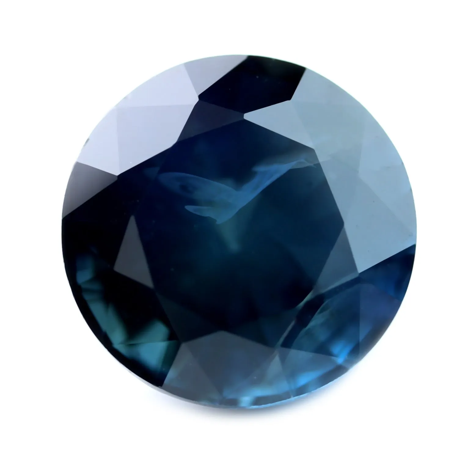 1.71ct Certified Natural Teal Sapphire