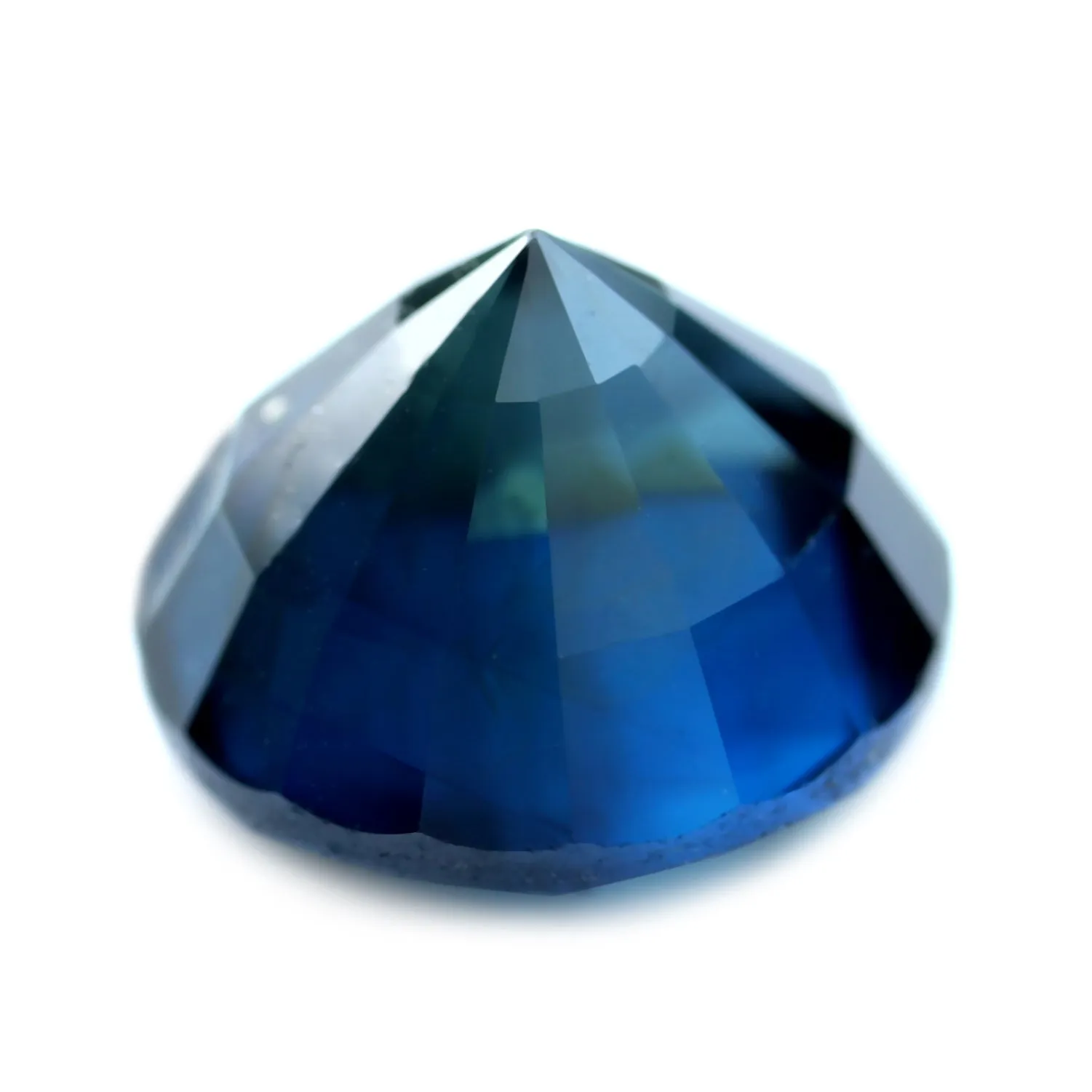 1.71ct Certified Natural Teal Sapphire