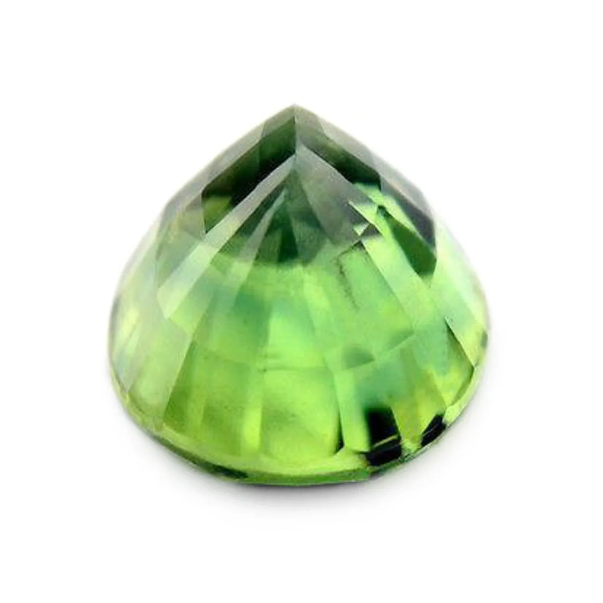 1.72ct Certified Natural Green Sapphire