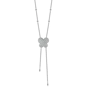 18k Gold Butterfly Necklace (Adjustable)