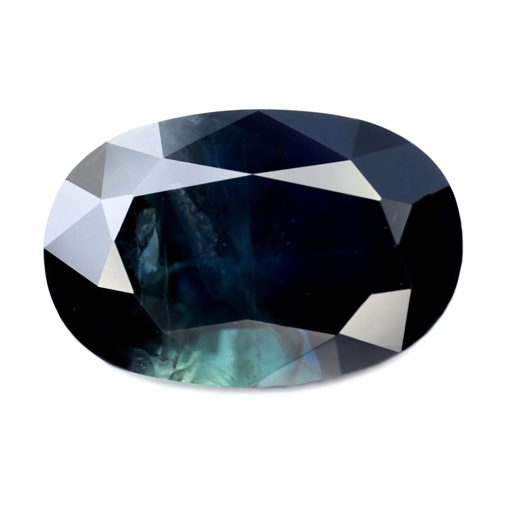 1.93ct Certified Natural Teal Sapphire