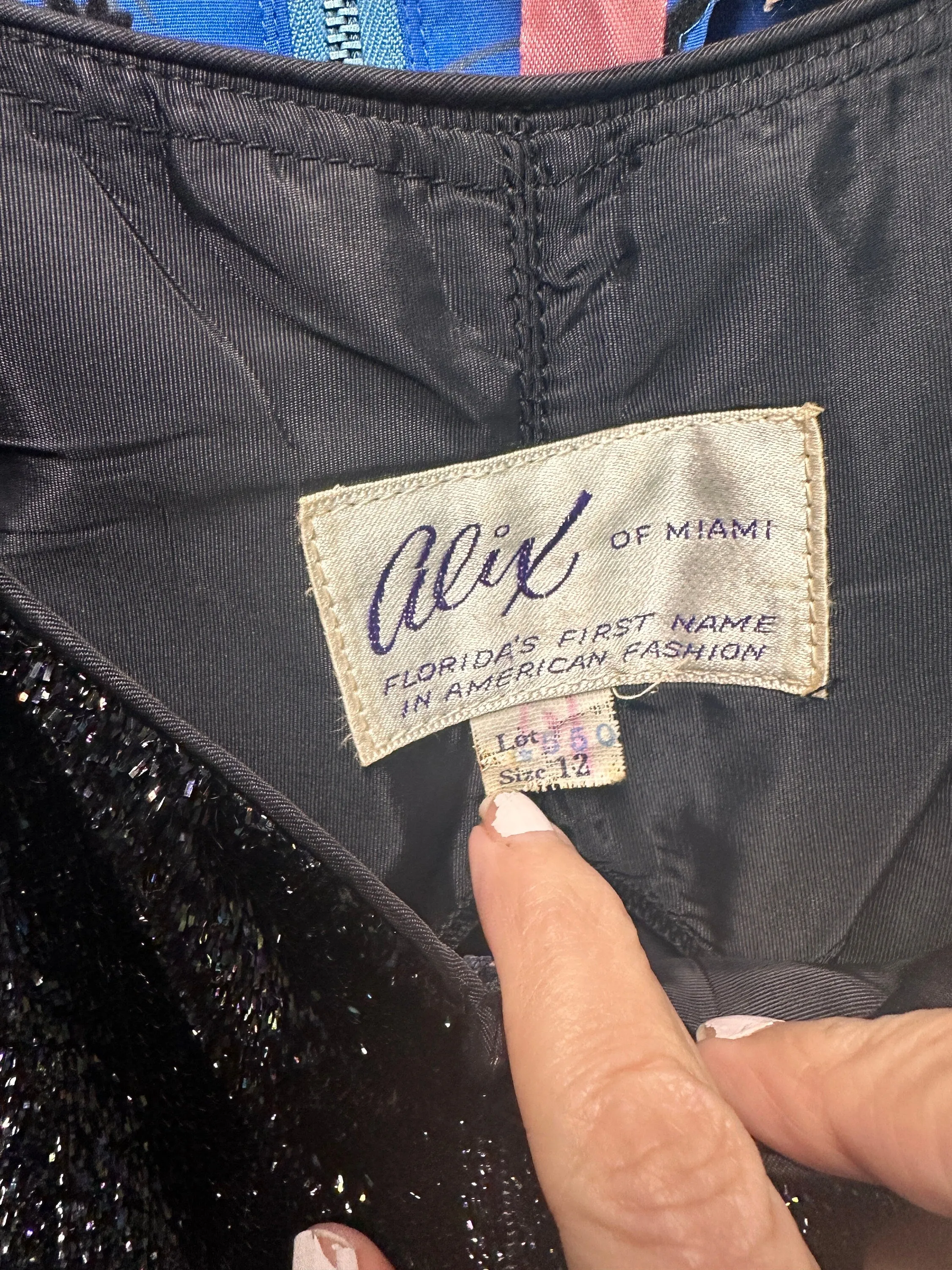 1950s ALIX OF MIAMI eyelash fringe wiggle dress xs| new spring summer