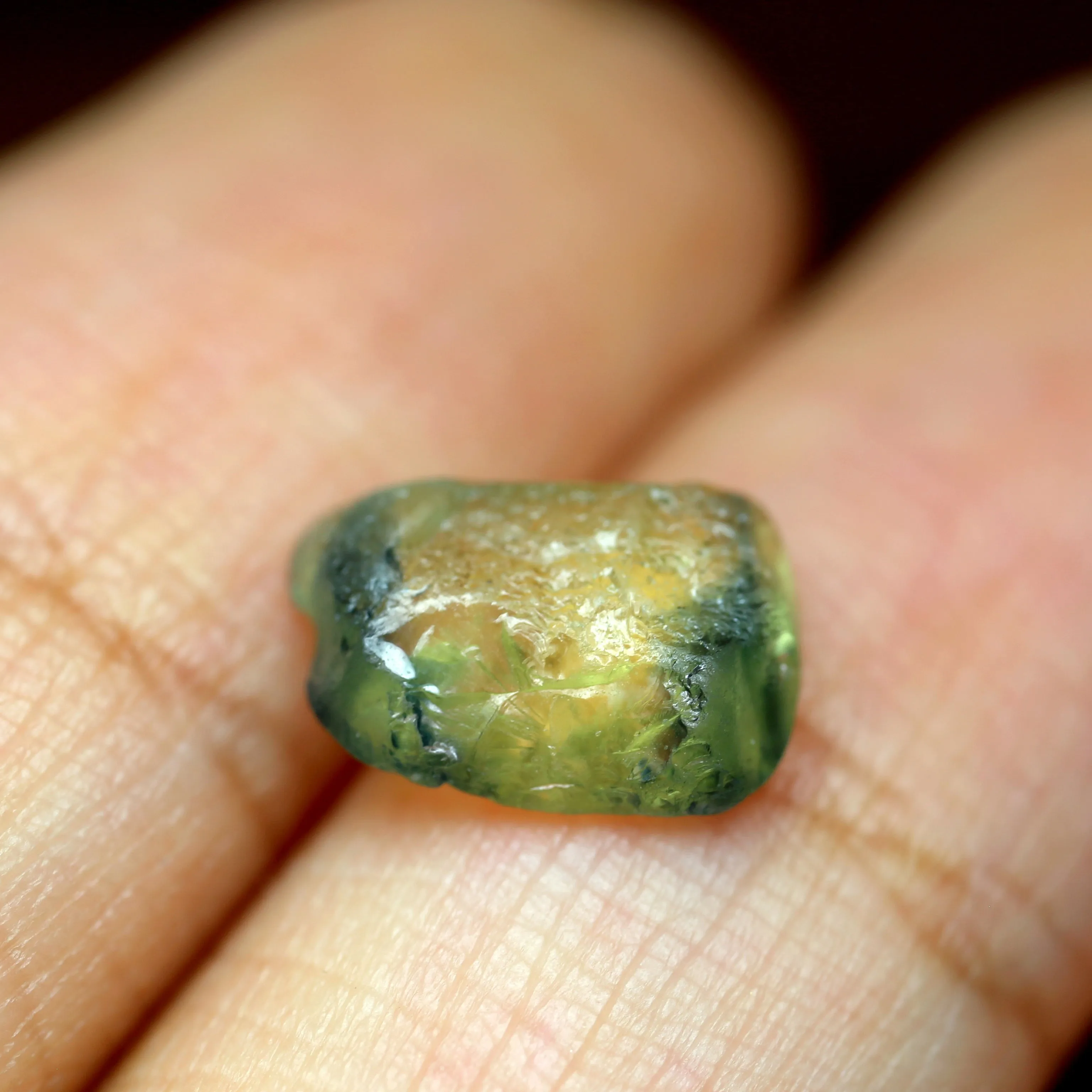 1.99ct Certified Natural Bicolor Sapphire