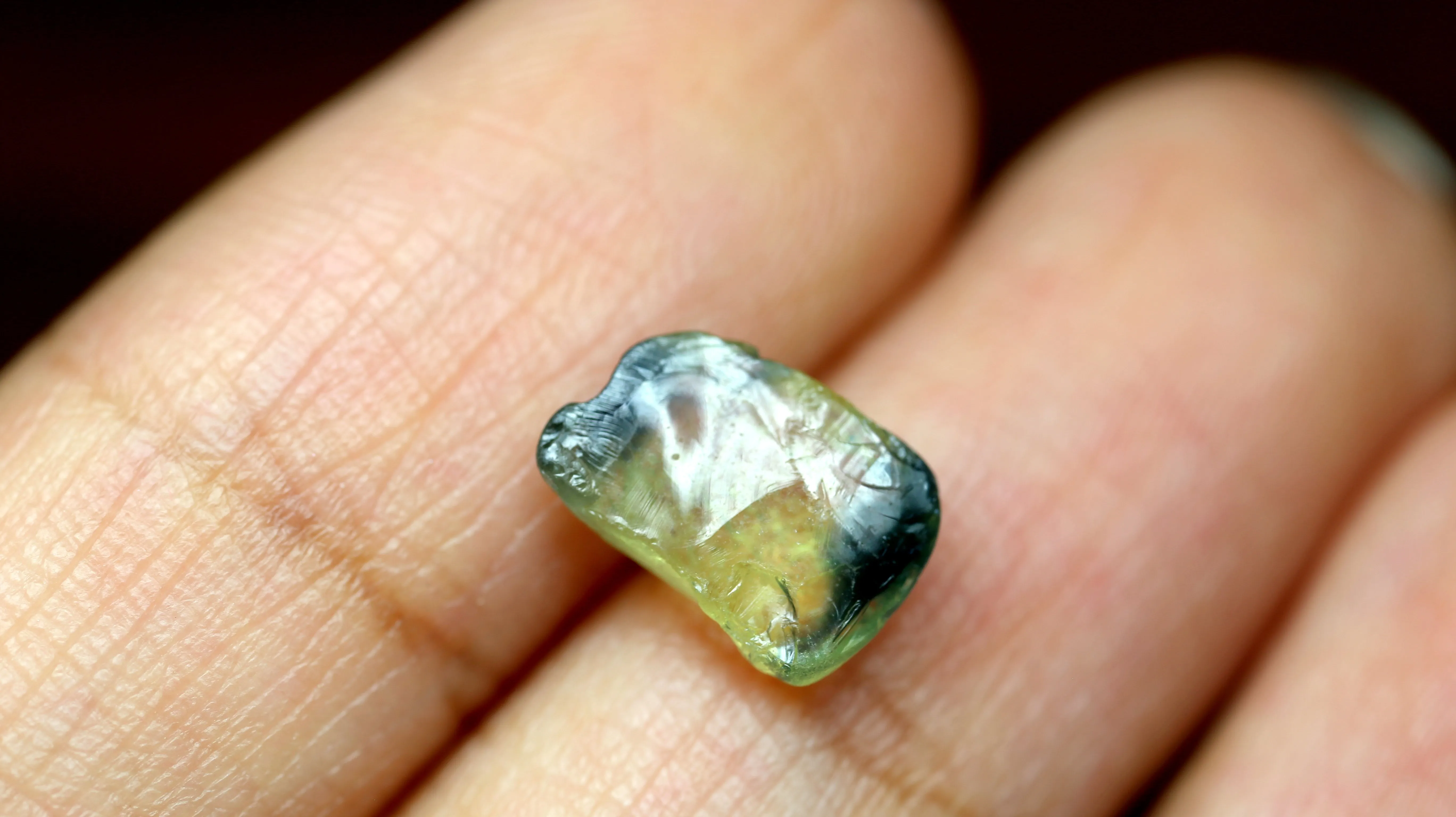 1.99ct Certified Natural Bicolor Sapphire