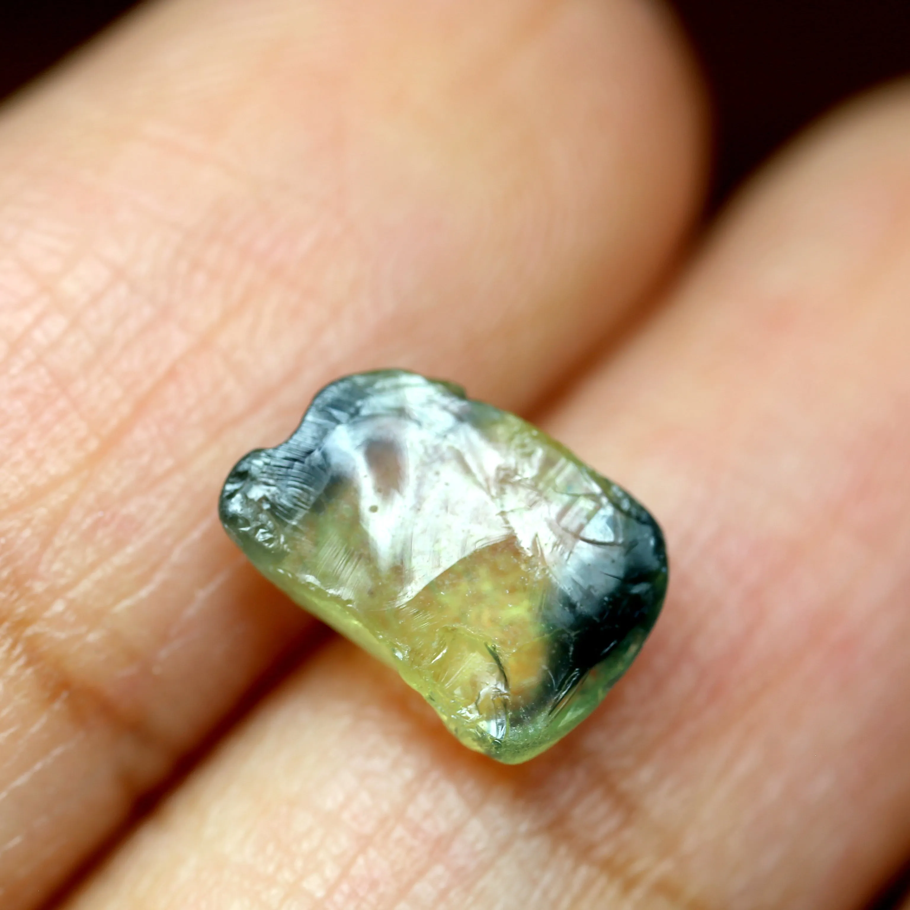 1.99ct Certified Natural Bicolor Sapphire