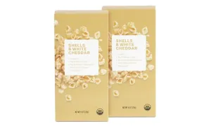 2 Pack Organic Shells & White Cheddar