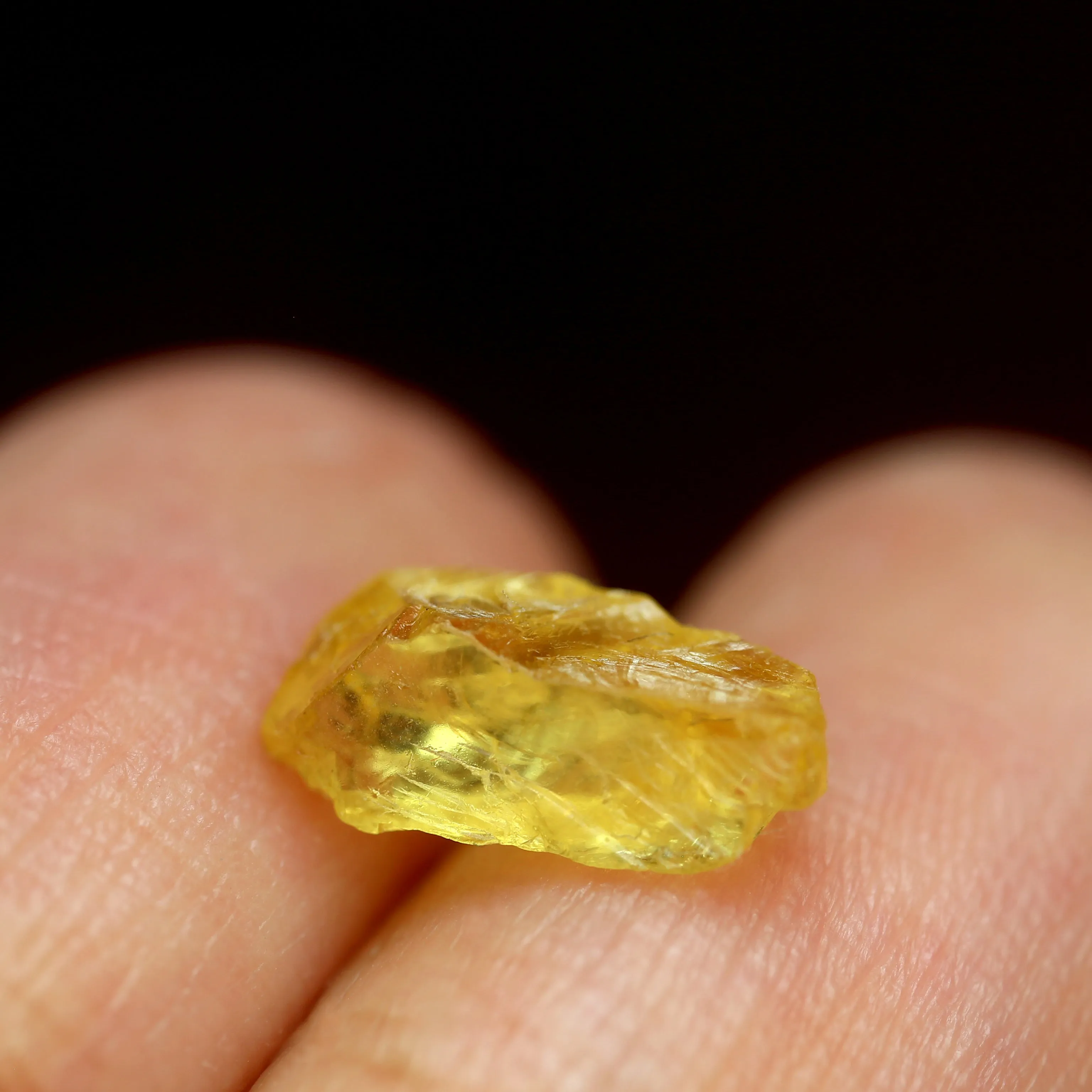 2.08ct Certified Natural Yellow Sapphire
