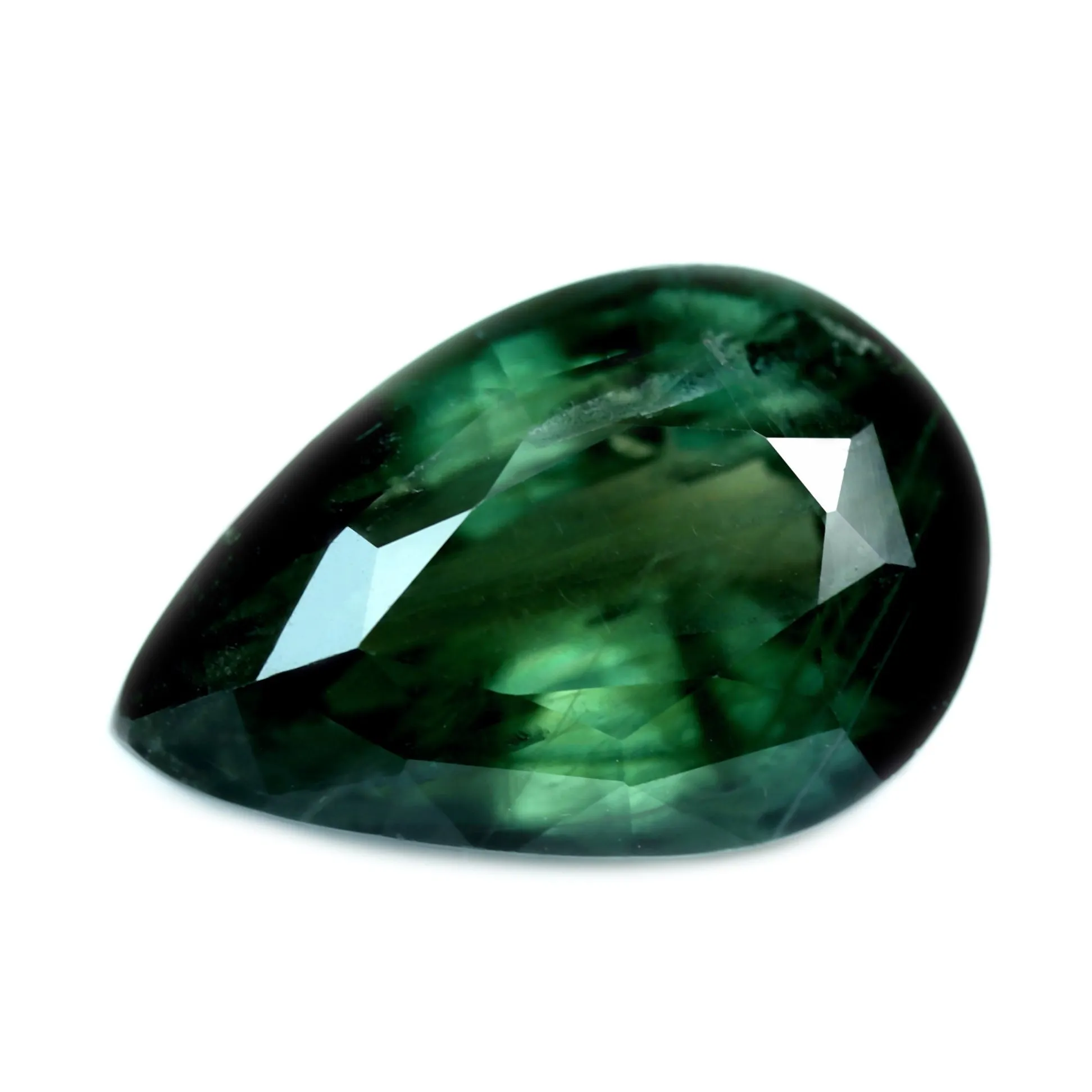 2.65ct Certified Natural Green Sapphire