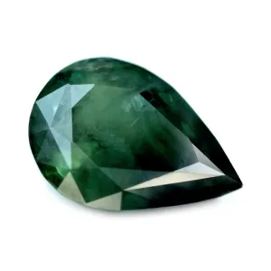 2.93ct Certified Natural Teal Sapphire