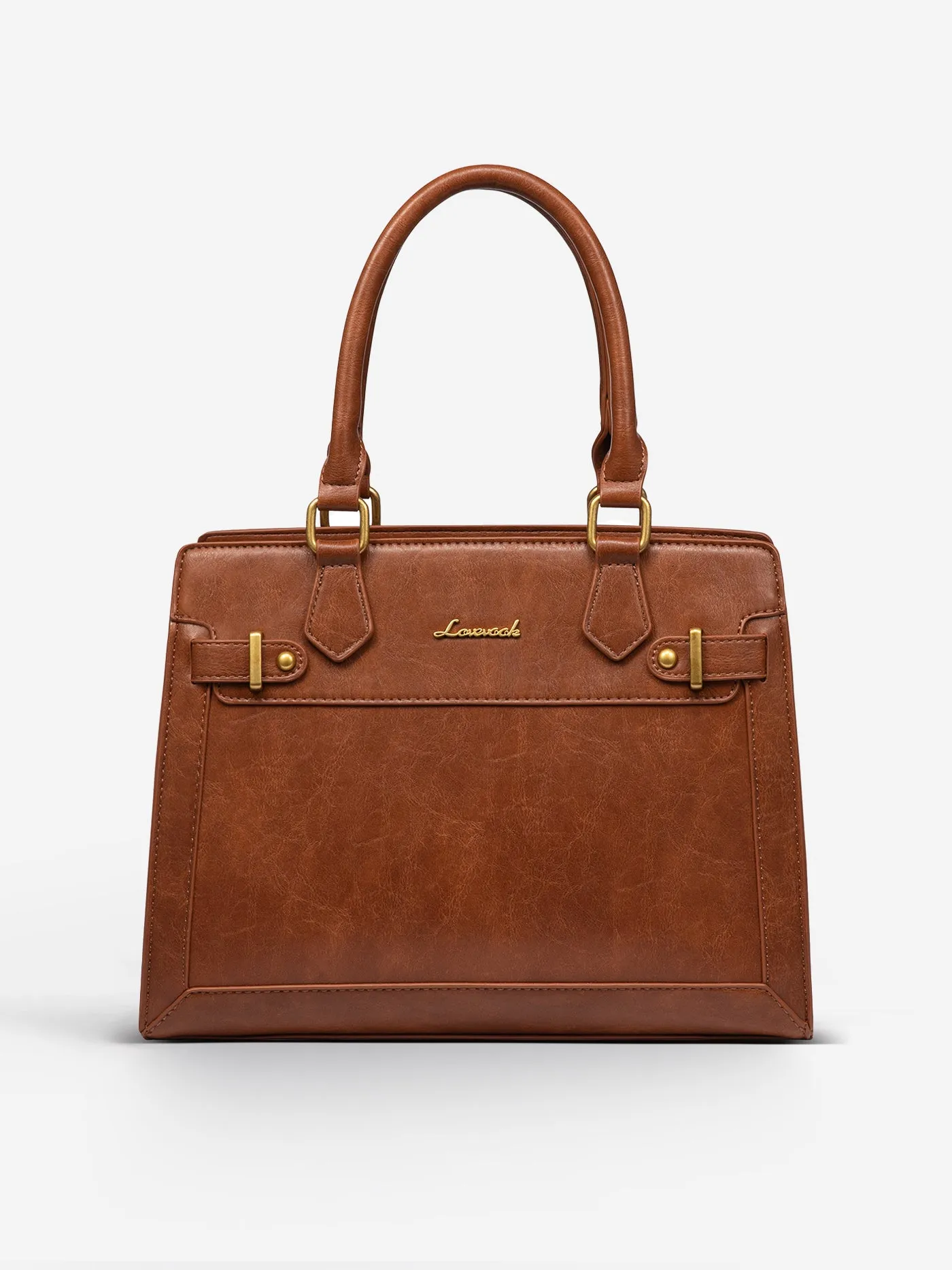 2Pcs Leather Handbag and Purse