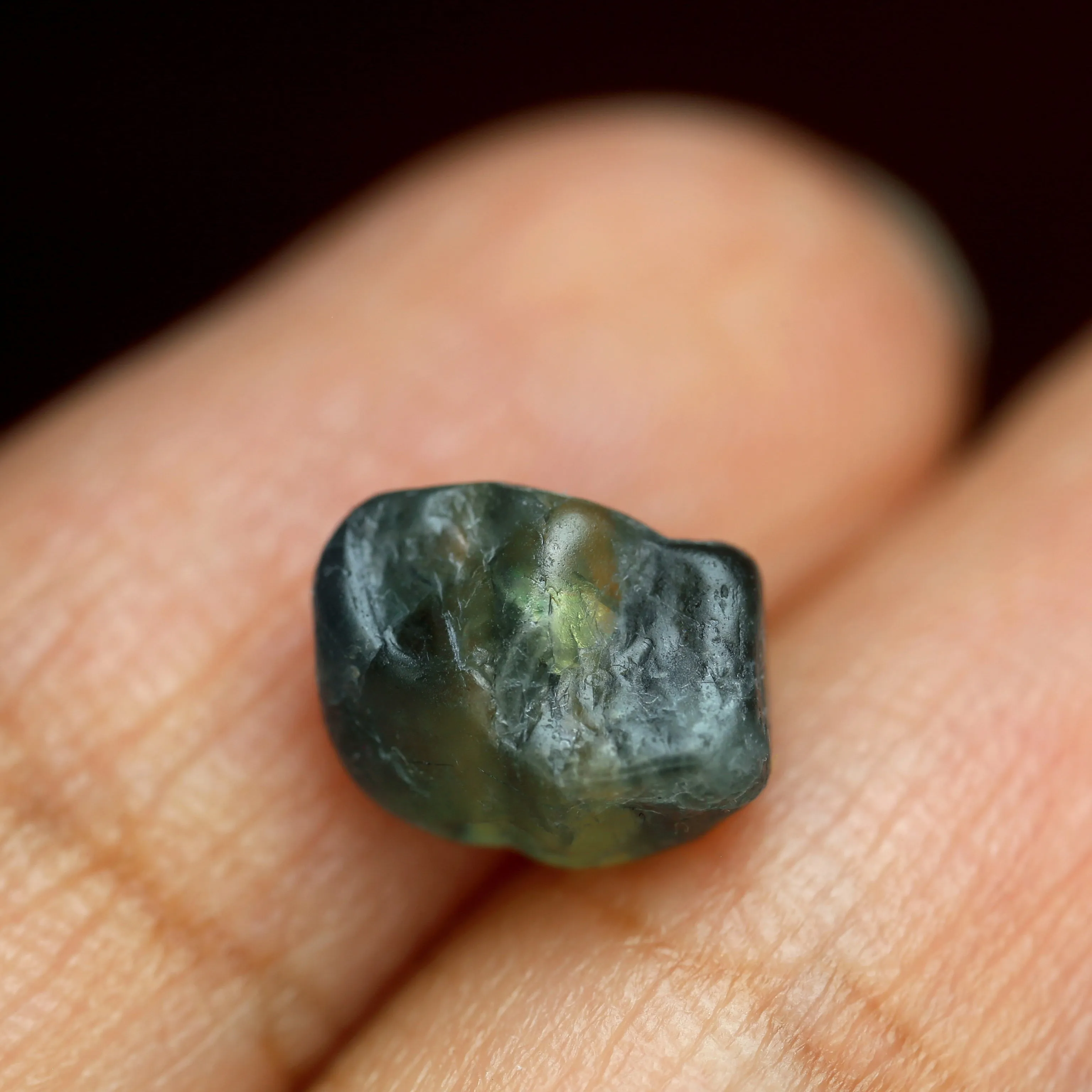 3.18ct Certified Natural Bicolor Sapphire