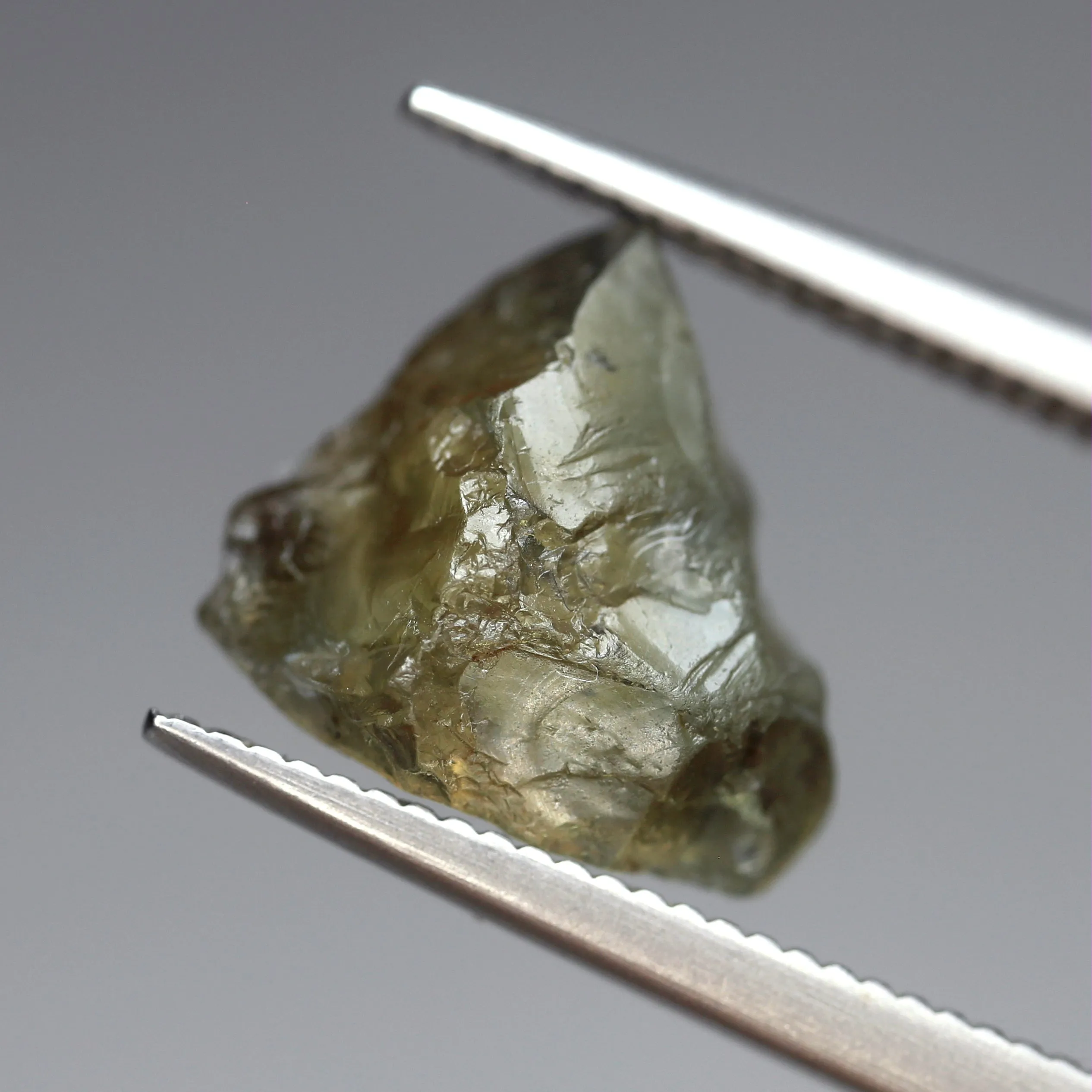 3.23ct Certified Natural Gray Sapphire