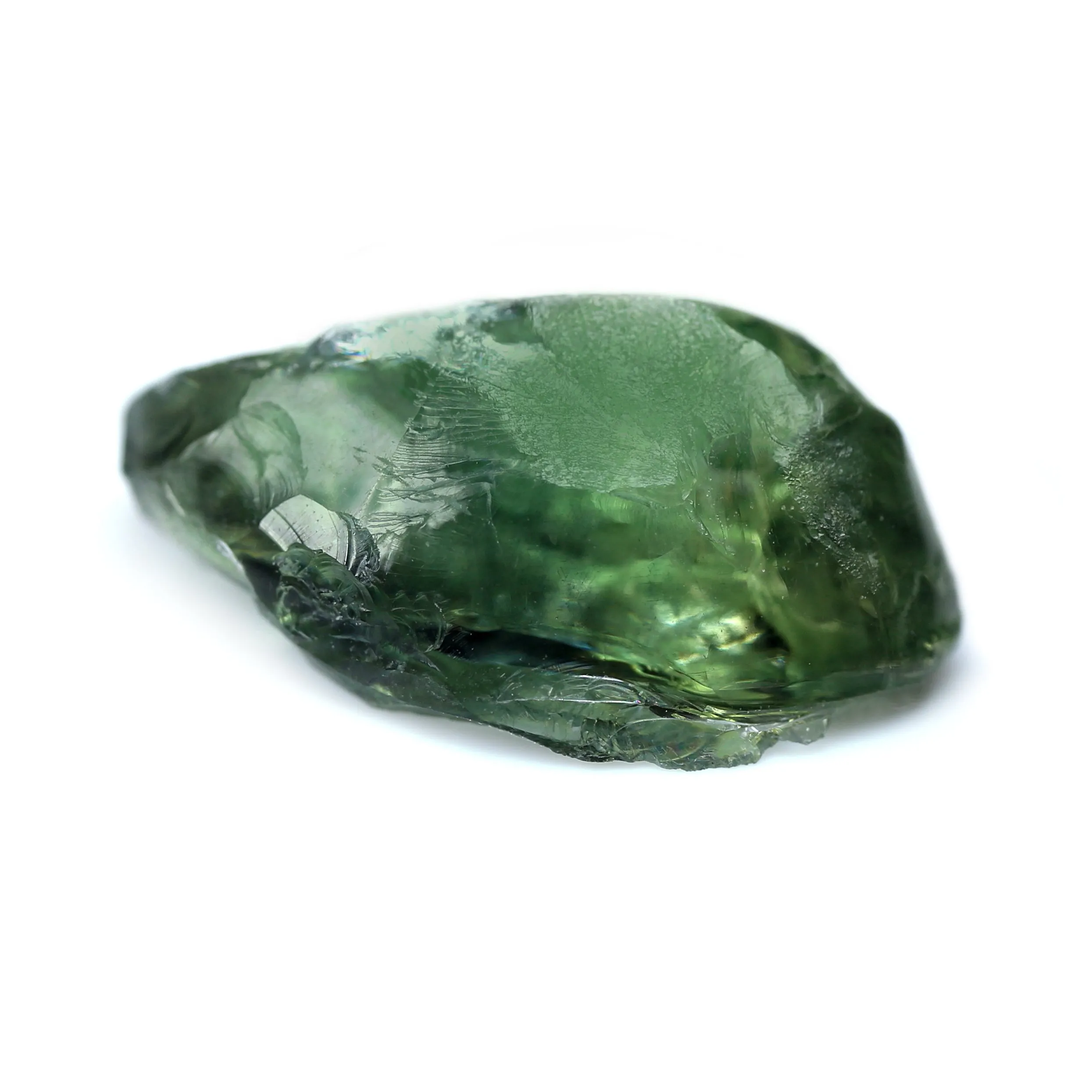 3.24ct Certified Natural Green Sapphire