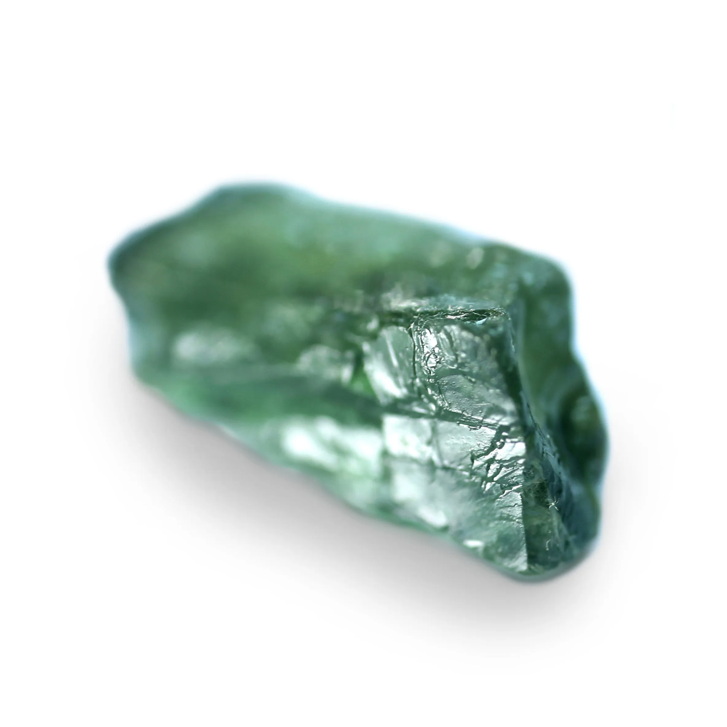 3.98ct Certified Natural Green Sapphire