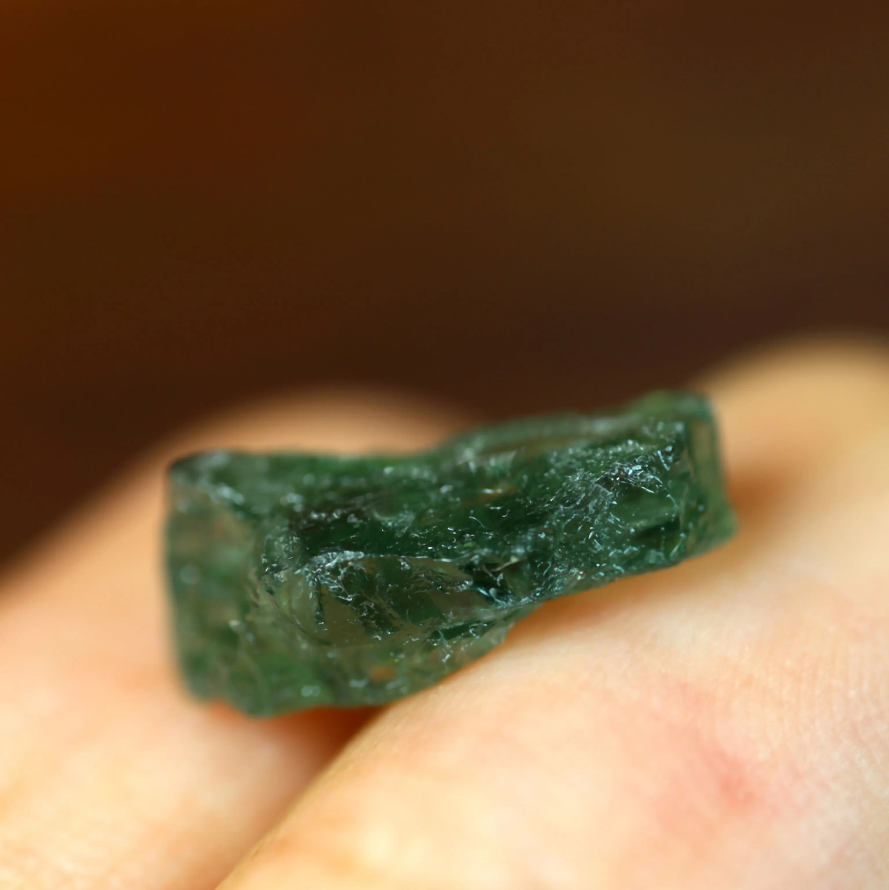 3.98ct Certified Natural Green Sapphire