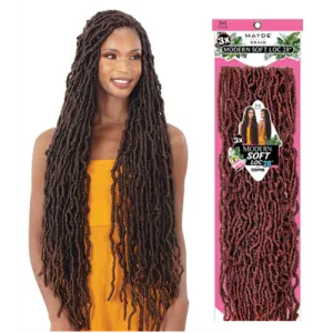 3X Modern Soft Loc 28" Crochet Braid by MAYDE BEAUTY