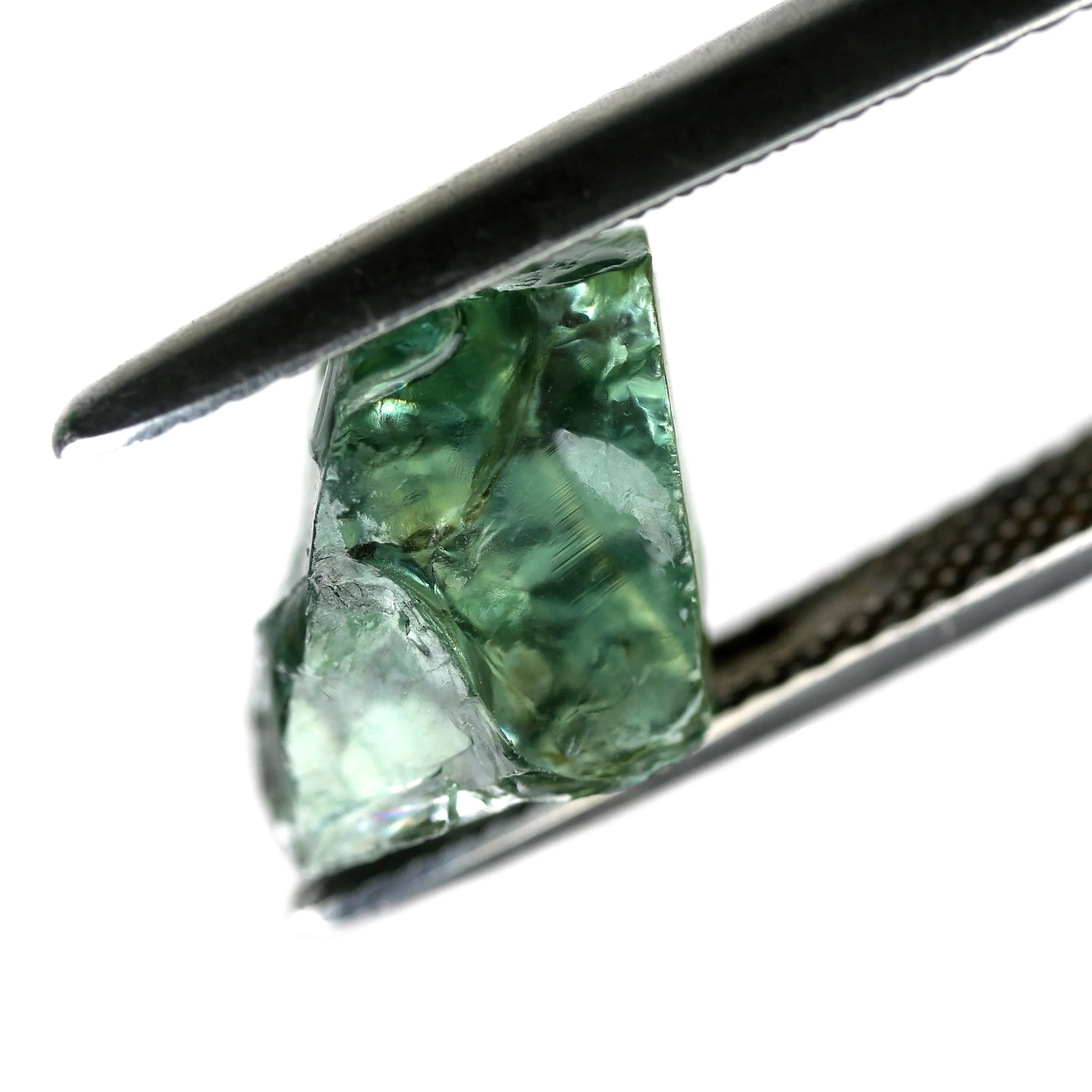 4.24ct Certified Natural Teal Sapphire