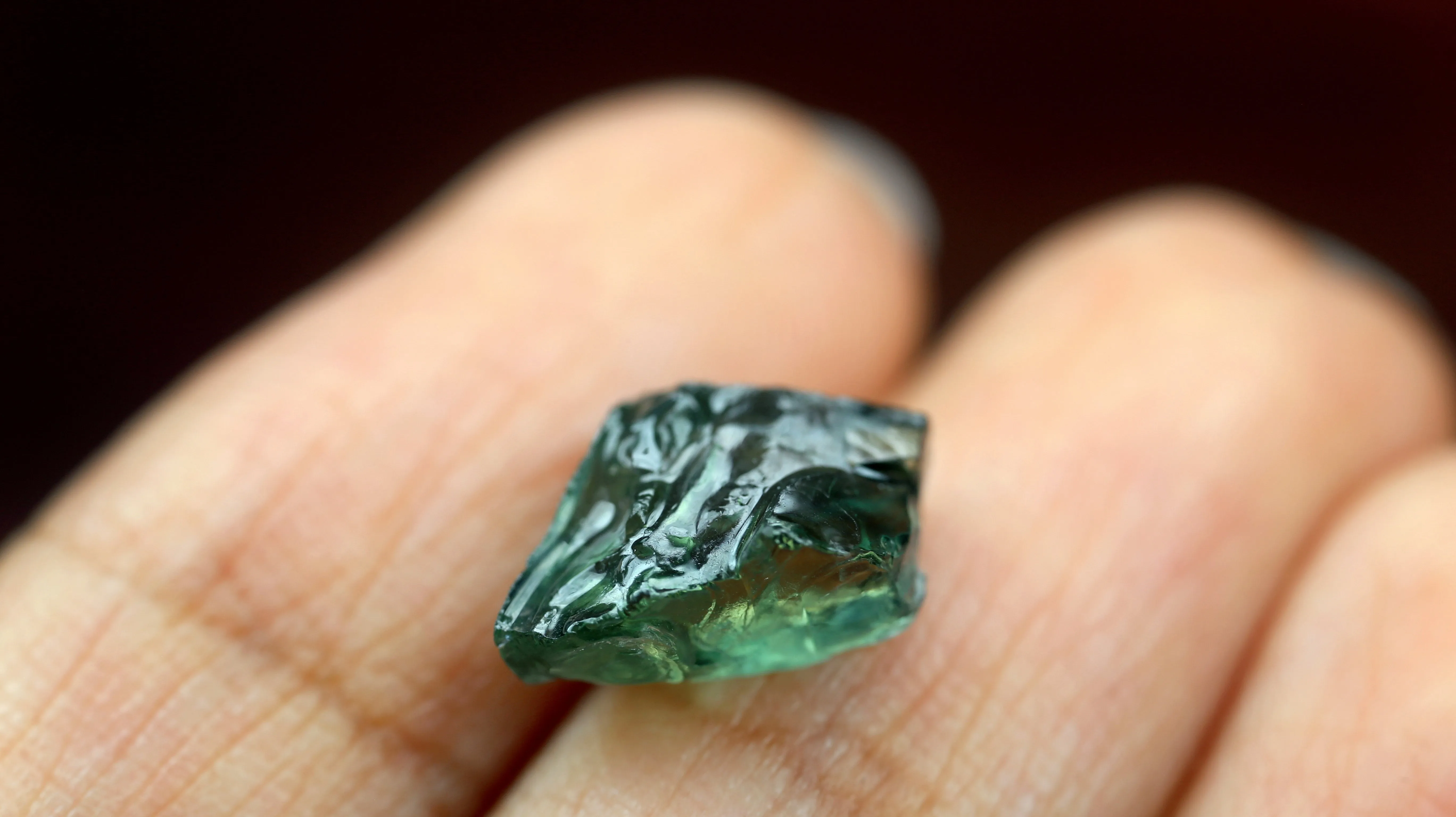 4.24ct Certified Natural Teal Sapphire