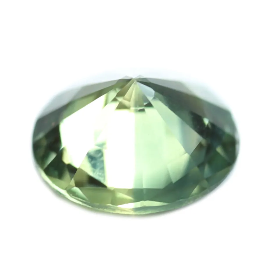 4.58mm Certified Natural Green Sapphire