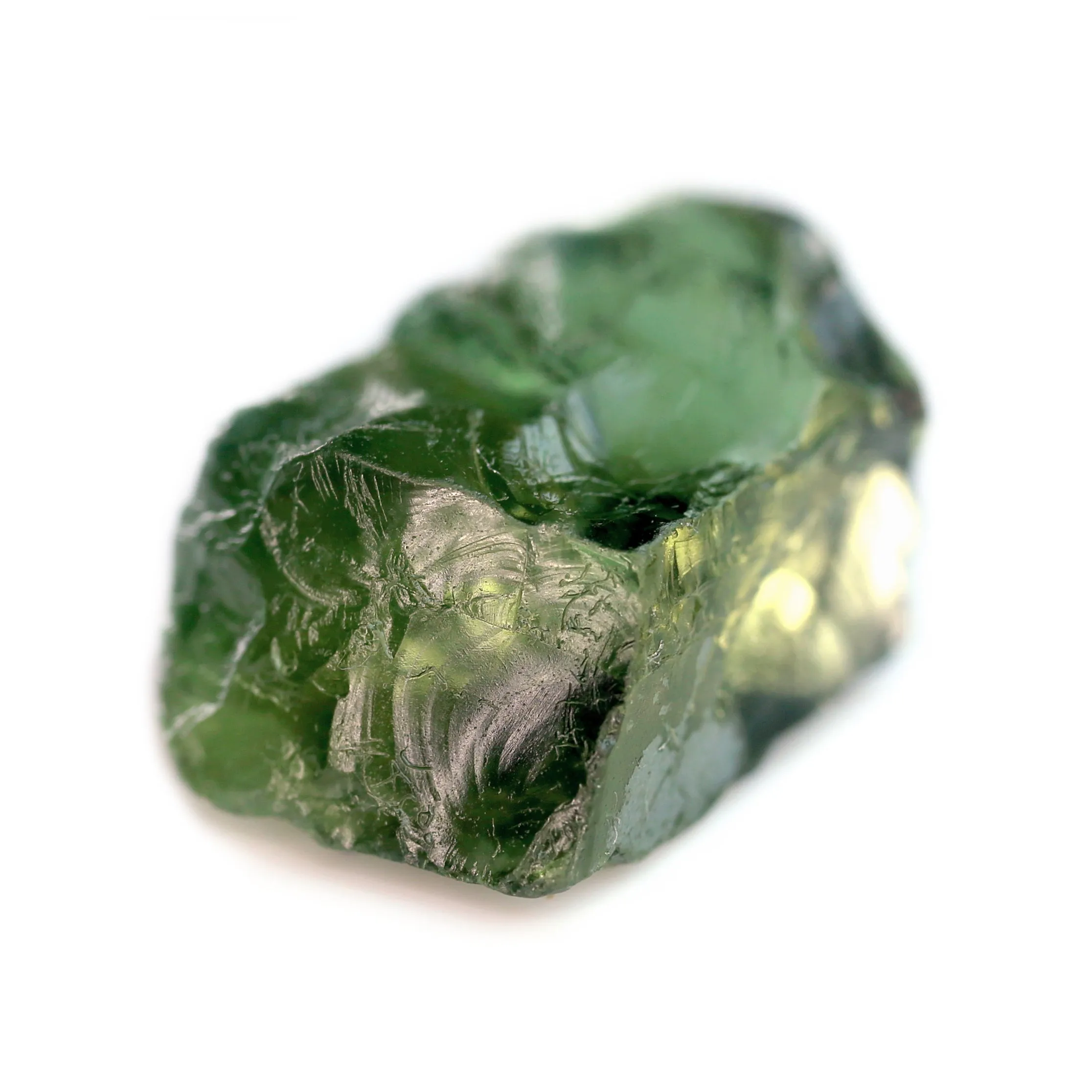 4.85ct Certified Natural Green Sapphire