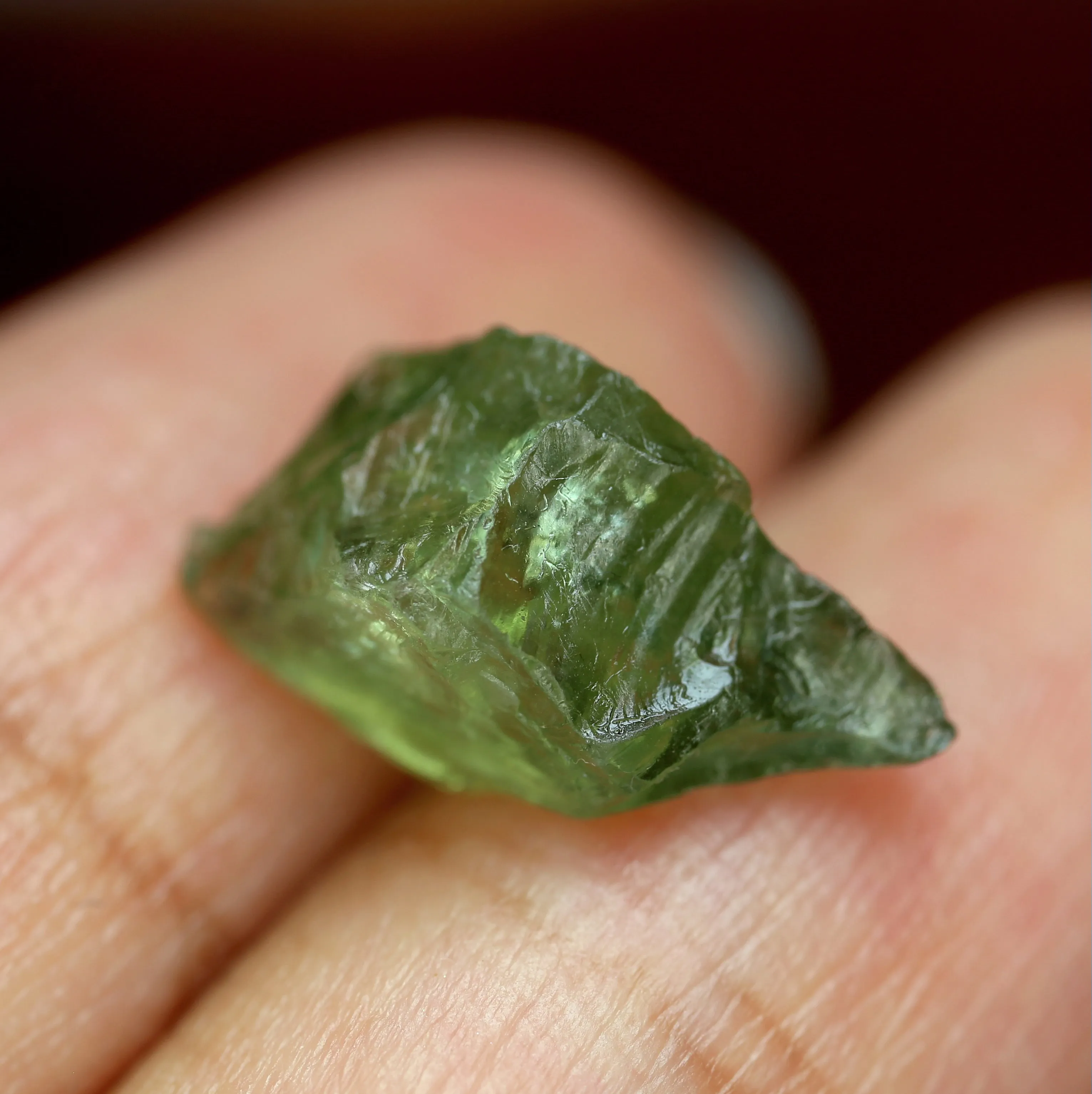 5.09ct Certified Natural Green Sapphire