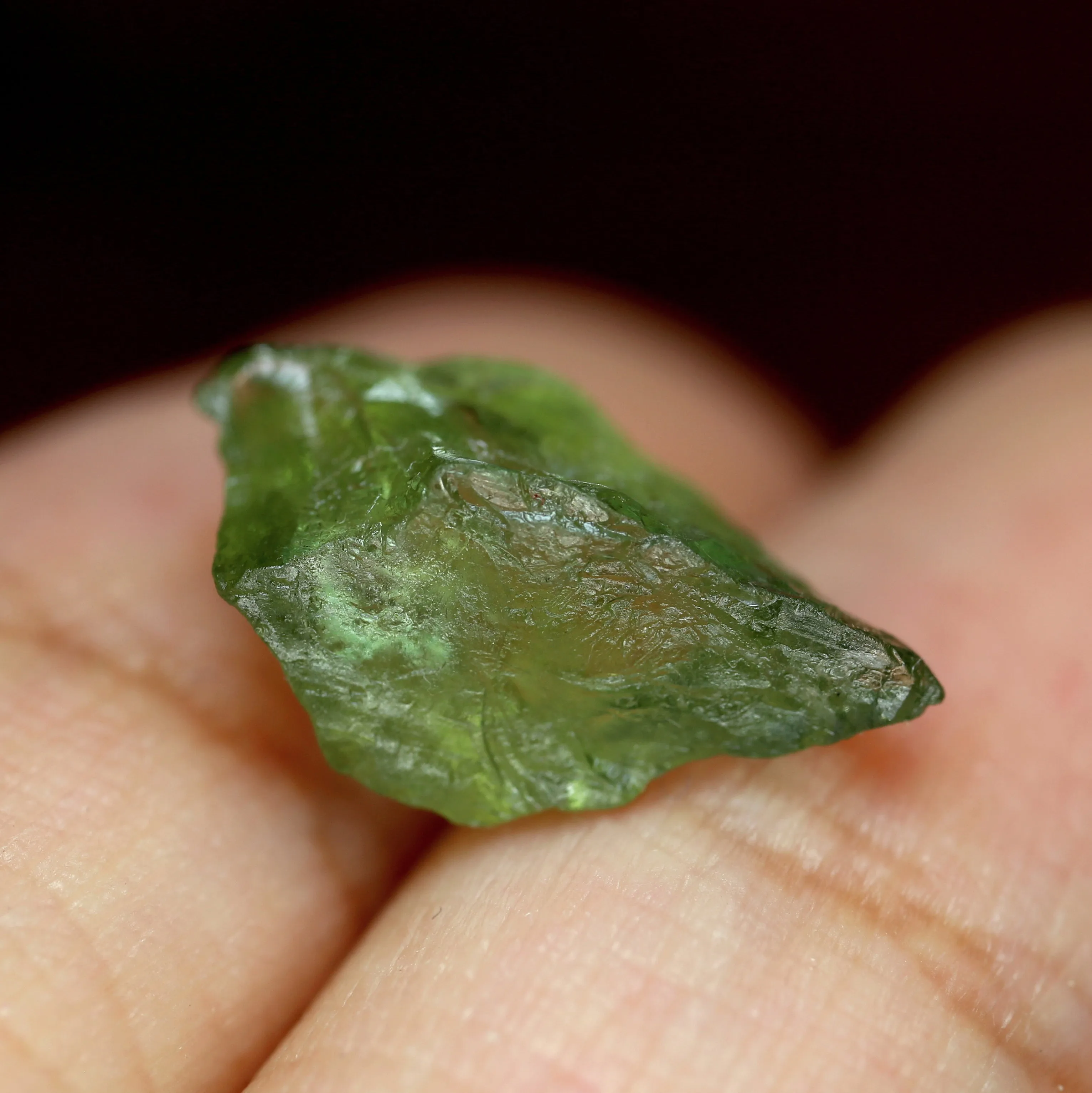 5.09ct Certified Natural Green Sapphire