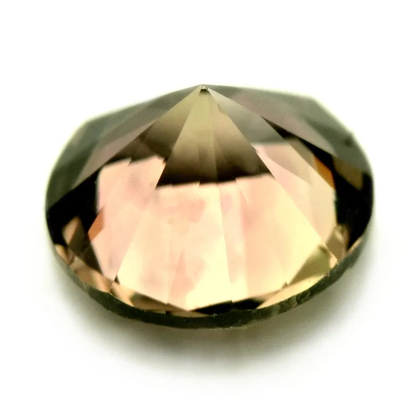 5.12 mm Certified Natural Multicolor Sapphire