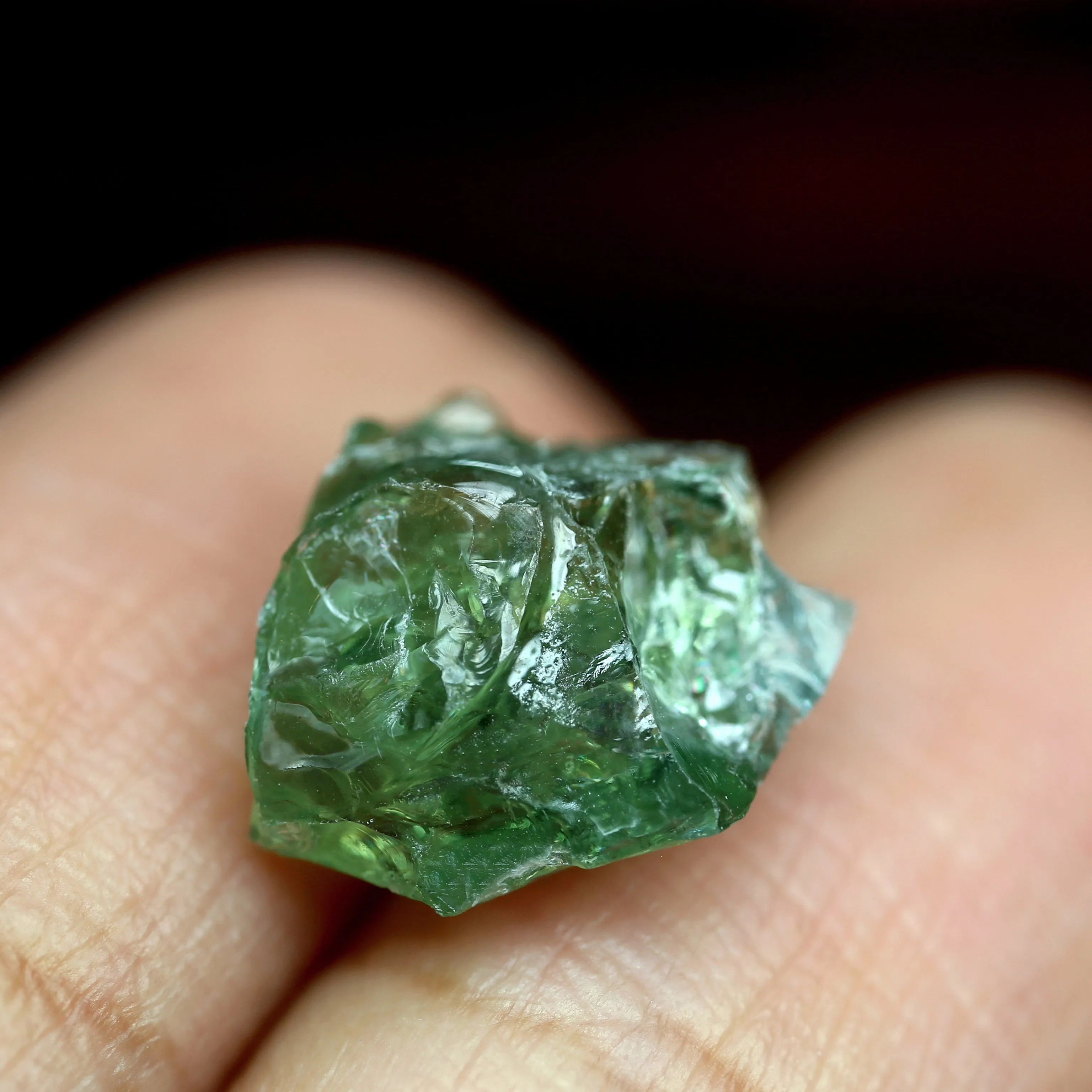 5.47ct Certified Natural Teal Sapphire