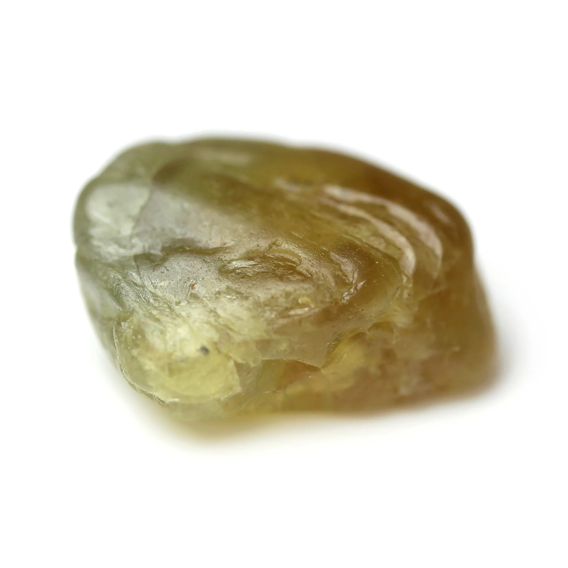 5.86ct Certified Natural Green Sapphire