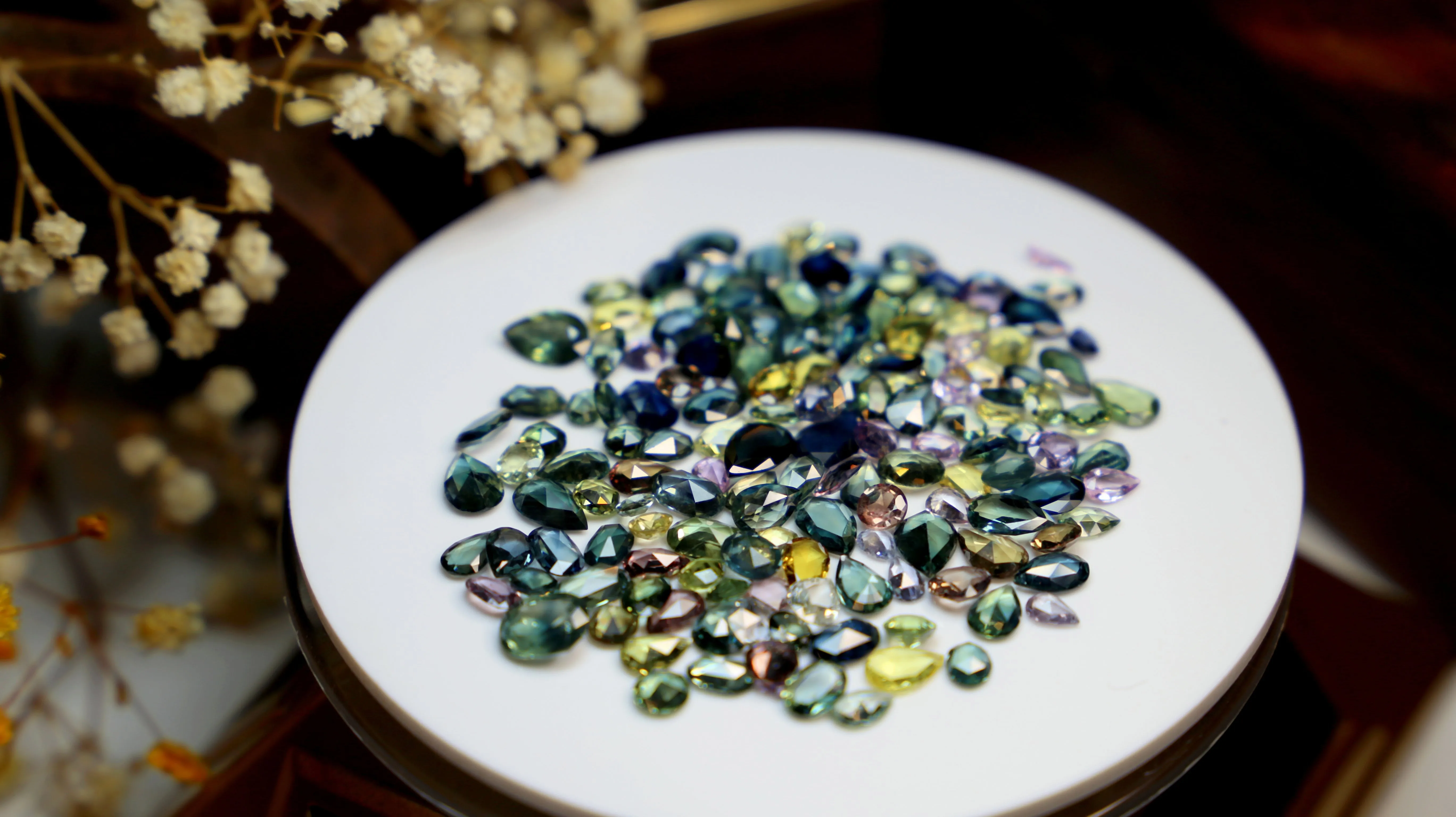 68ct Certified Natural Multicolor Sapphire Parcel