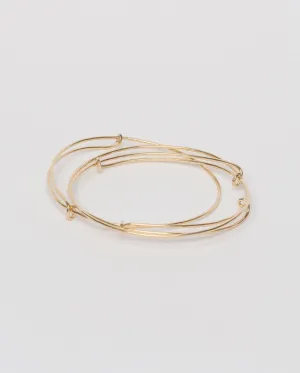 Adjustable Bengal, Gold filled