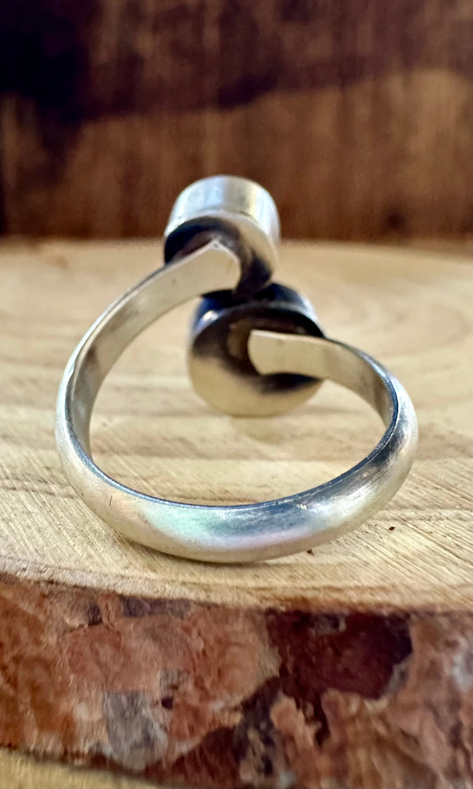 ADJUSTABLE DOUBLE TURQUOISE Ring • Adjustable
