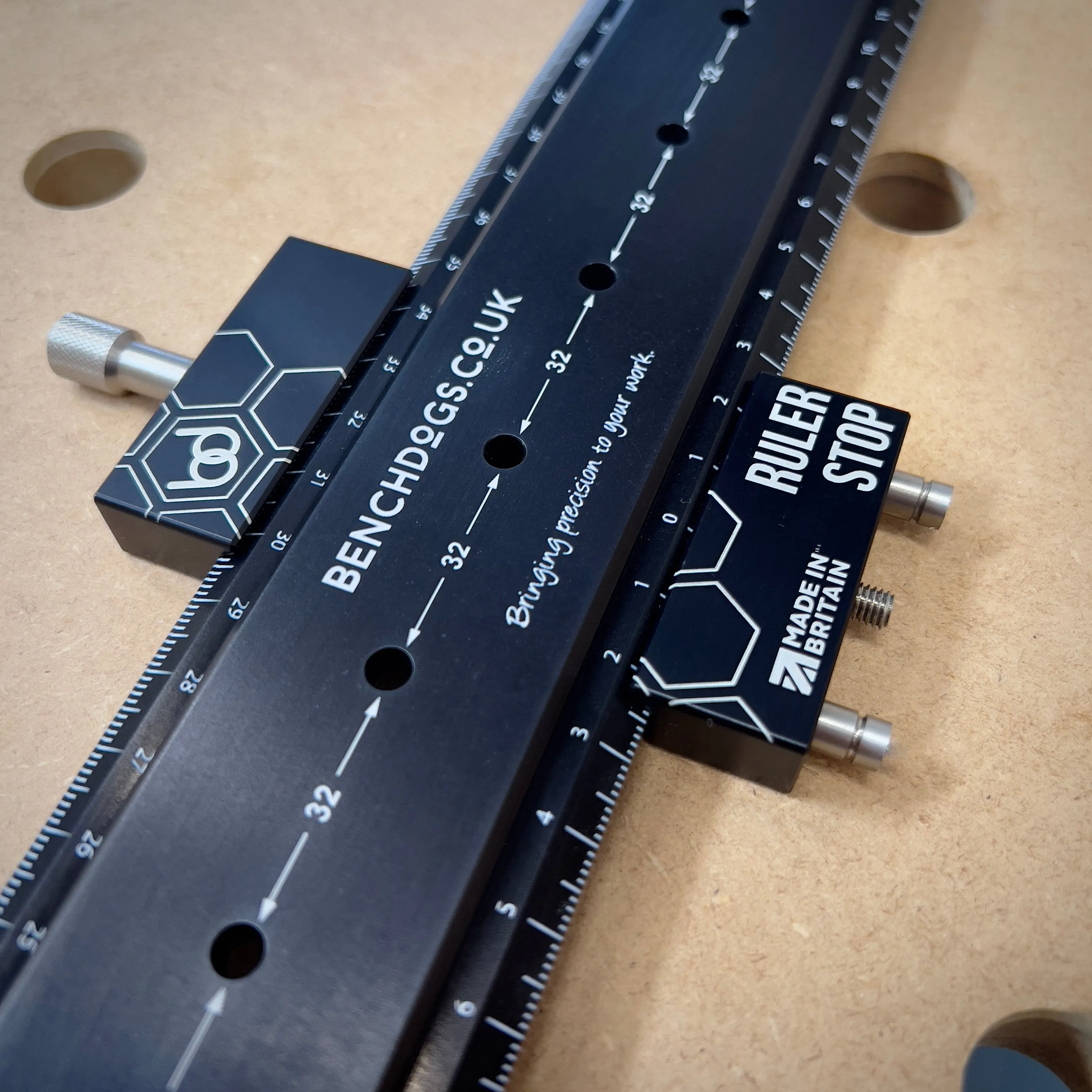 Adjustable Ruler Stop