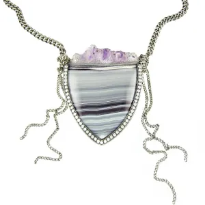 Amethyst Crystals in Matrix