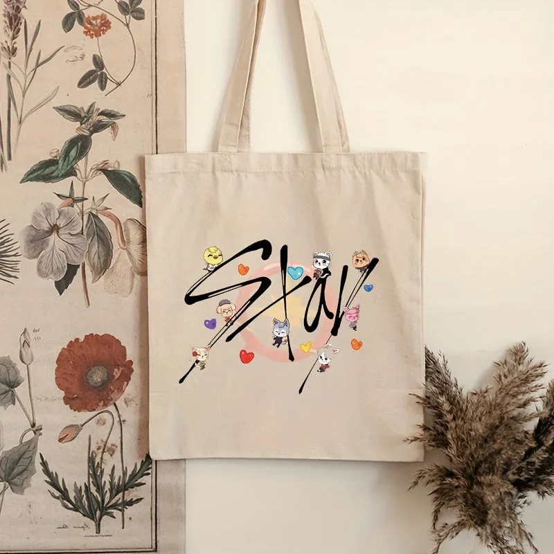 Animal Pattern Shoulder Canvas Bag for Women