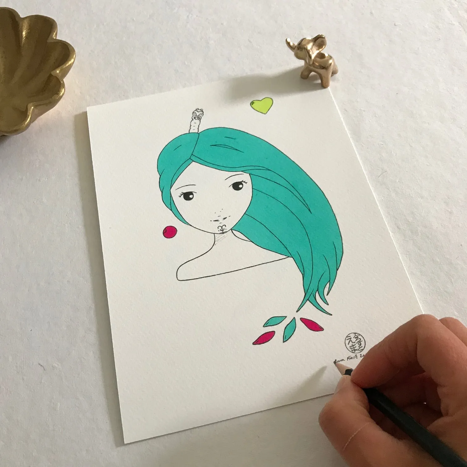 Aroha, Day - Love Series (Mini Print)
