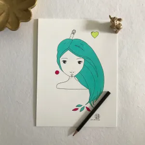 Aroha, Day - Love Series (Mini Print)
