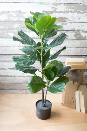 Artificial Potted Fiddle Leaf Fig