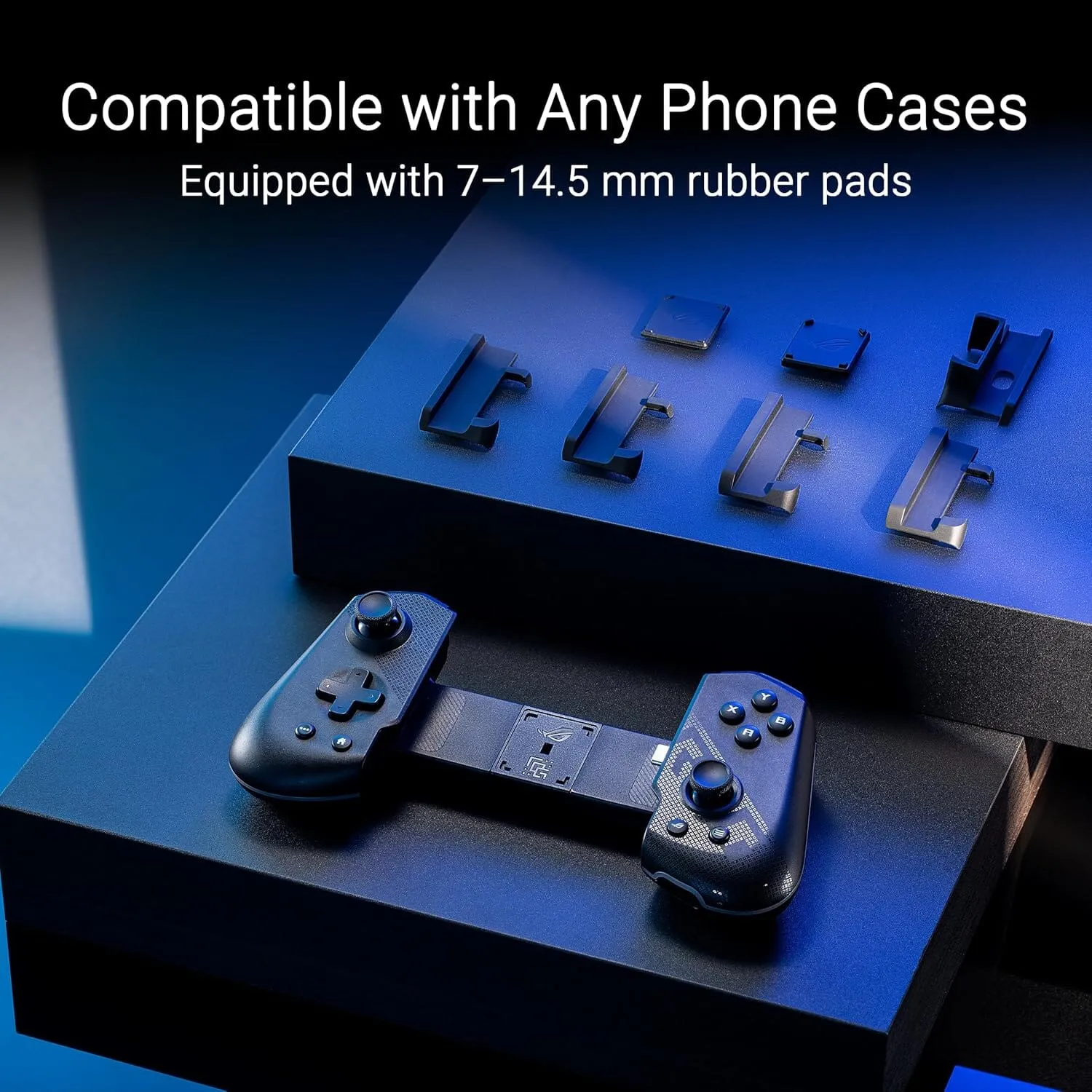 ASUS ROG Tessen Gaming Mobile Controller (foldable, one size fits all, on-the-fly key mapping, RGB lighting, 500Hz polling rate)