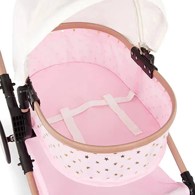 Babi 14" Baby Doll Double Stroller