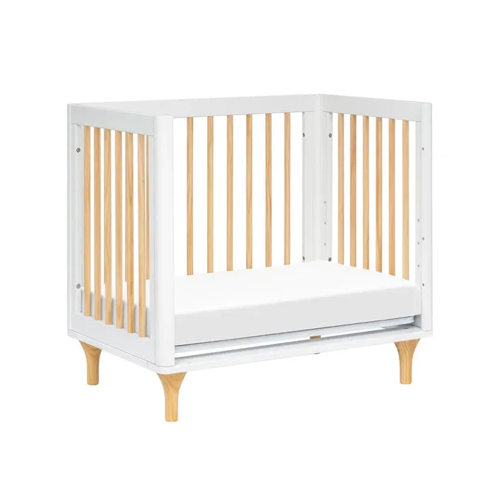 Babyletto Lolly 4-in-1 Convertible Mini Crib & Twin Bed with Toddler Bed Conversion Kit