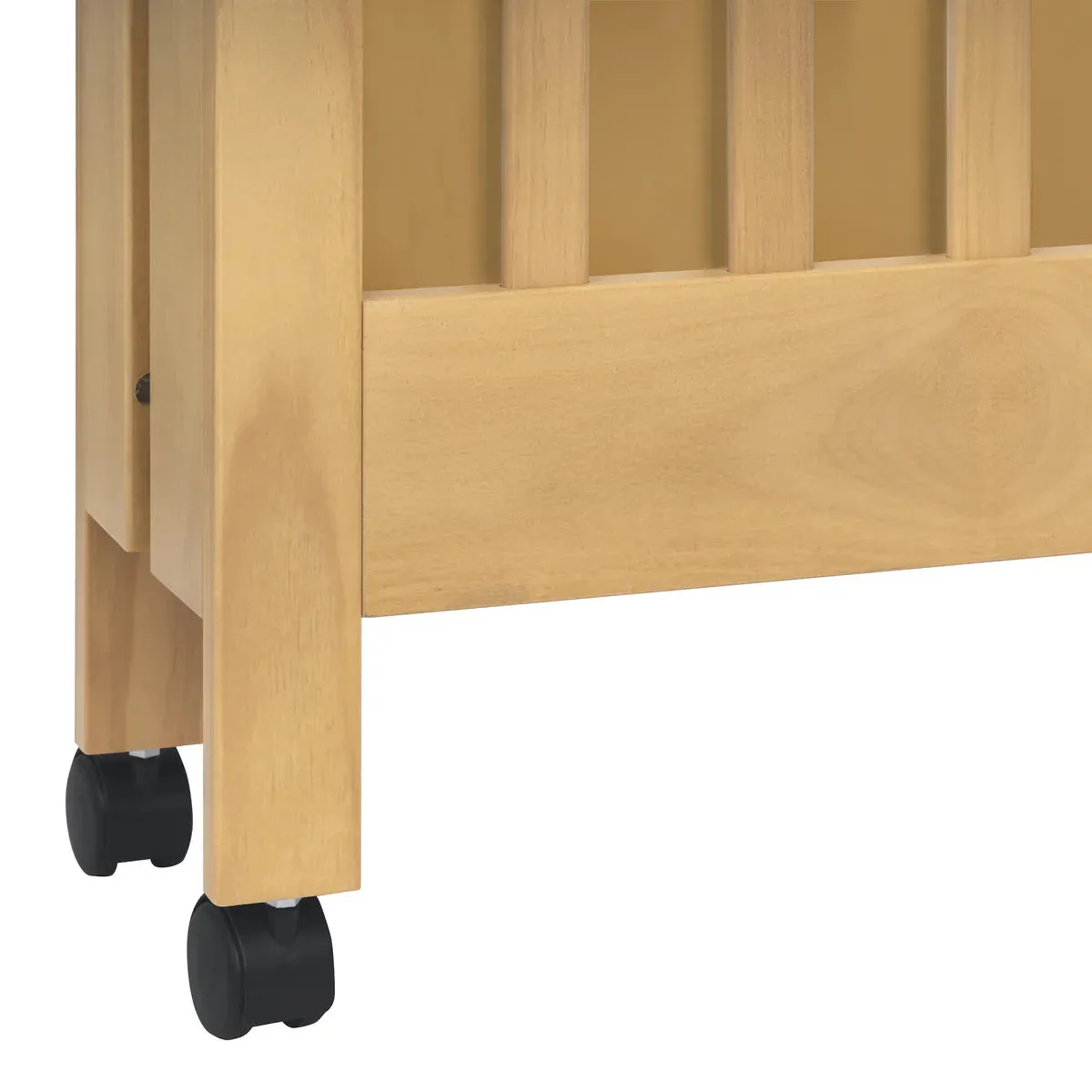 Babyletto Origami Collapsible Mini Crib - Honey
