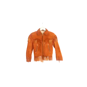 BAMxMC Vintage Roy Rogers Children's Leather Jacket