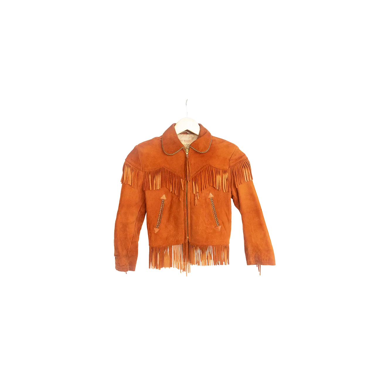 BAMxMC Vintage Roy Rogers Children's Leather Jacket