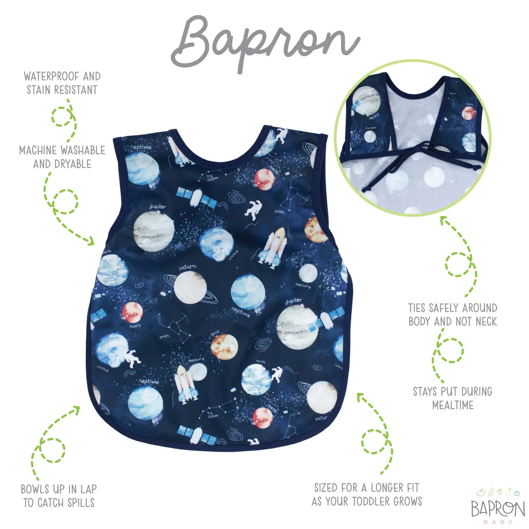 BapronBaby Toddler Bib (6m )