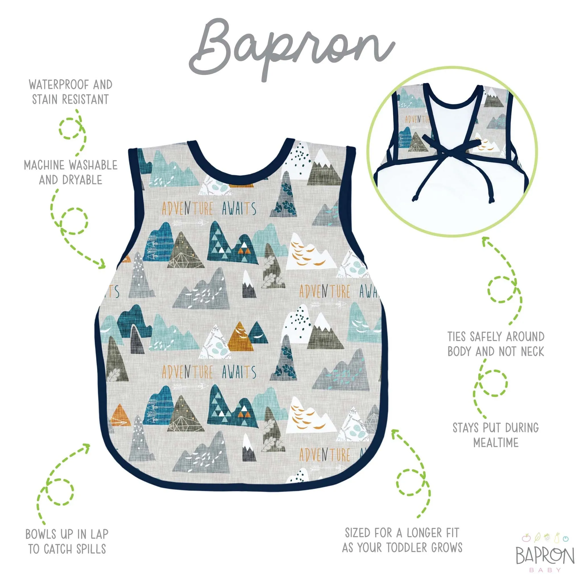 BapronBaby Toddler Bib (6m )