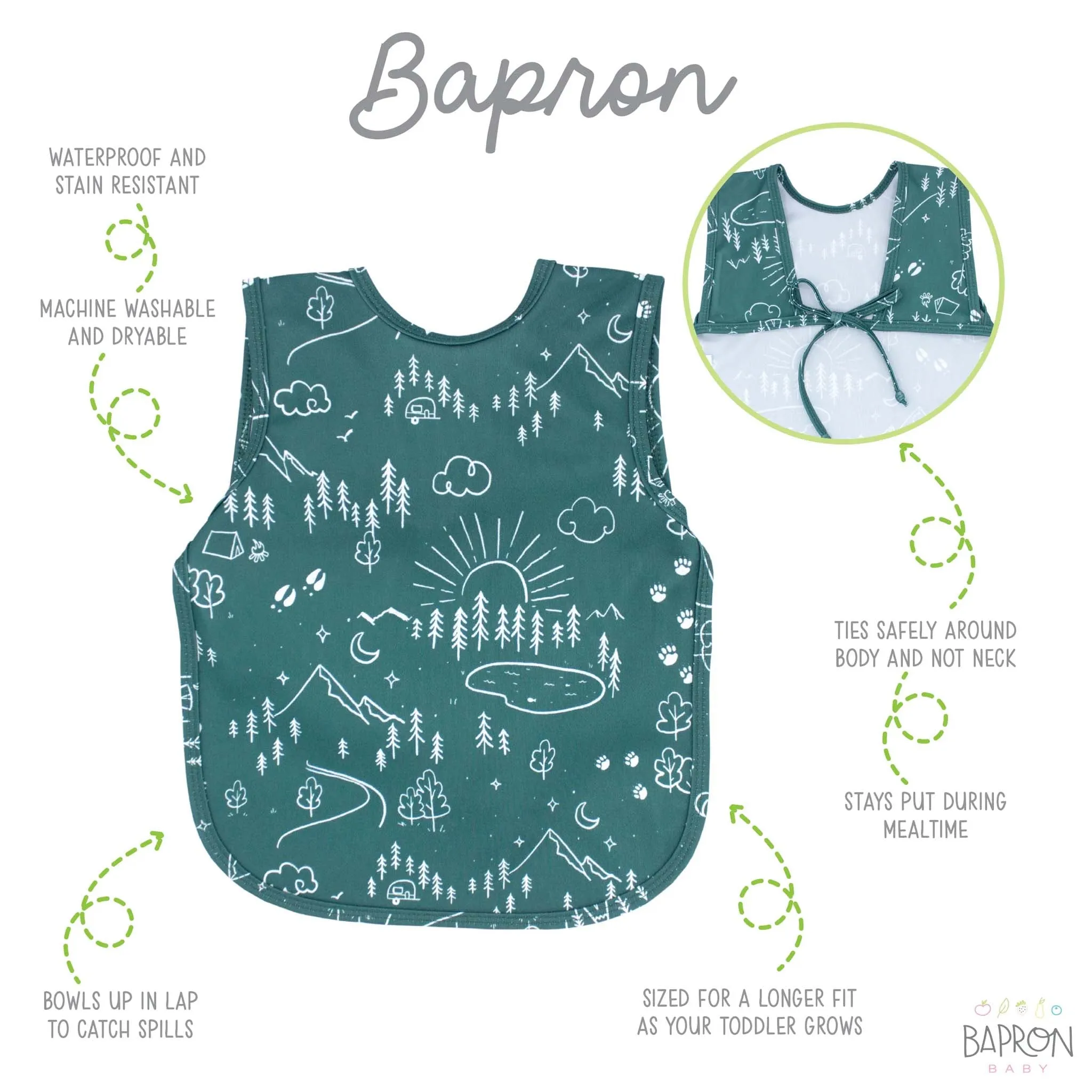 BapronBaby Toddler Bib (6m )