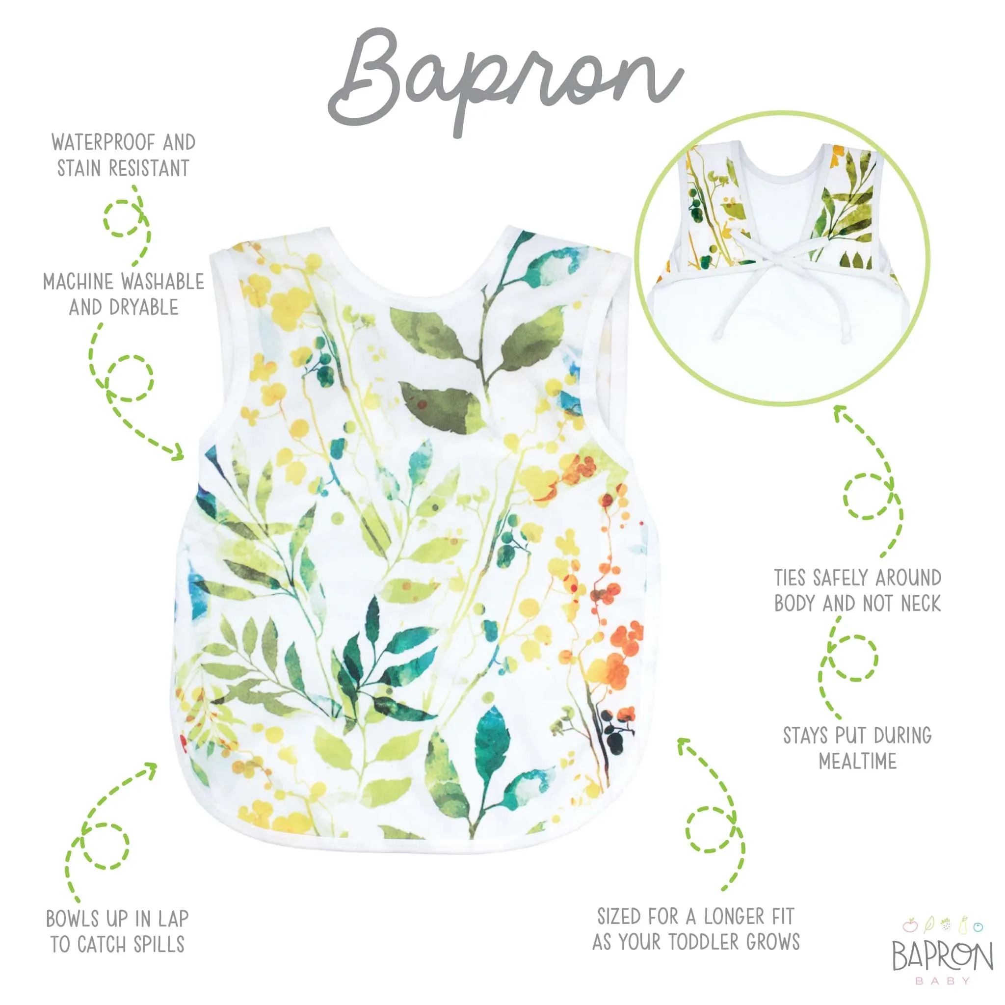 BapronBaby Toddler Bib (6m )