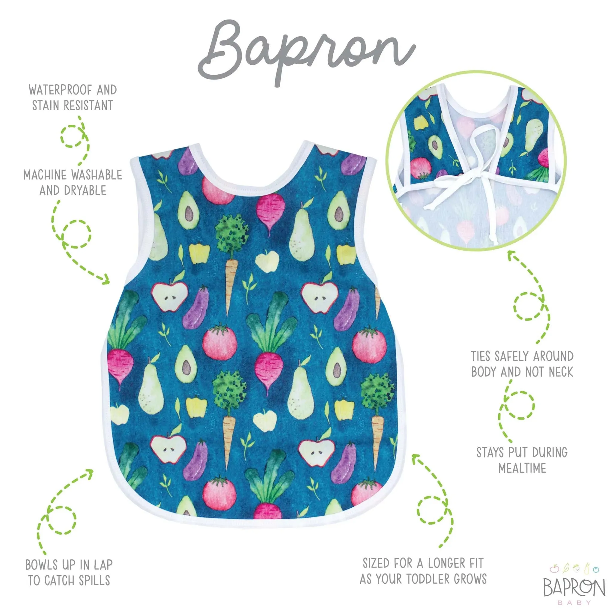 BapronBaby Toddler Bib (6m )